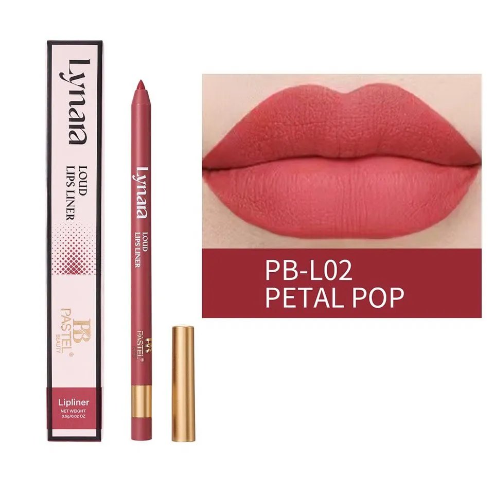 Pastel-Beauty-Lynara-Loud-Lips-Liner-in-the-shade-PB-L02-Petal-Pop Pastel Beauty Lynara Loud Lips Liner in the shade PB-L02 - Petal Pop - Image 1