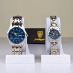 Poedagar Luxury Couple Watch (Water Resistant) - Image 2