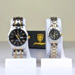 Poedagar Luxury Couple Watch (Water Resistant) - Image 2