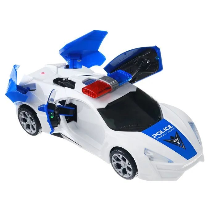 Police-Car-Flashing-LED-Light-Music-Sound-Electric-Toy Police Car Flashing LED Light Music Sound Electric Toy - Image 1