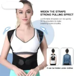 Premium Adjustable Back Posture Corrector Belt for Women Men - Image 6