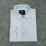 Premium China Micro Stig Shirt (Formal / Casual) (Light Sky) - Image 3