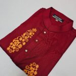 Premium Couple Set/Matching Dress/Traditionally Dress/Sari And Panjabi - Image 7