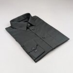 Premium Formal Shirt (Ash) - Image 3