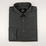 Premium Formal Shirt (Ash) - Image 2