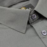 Premium Formal Shirt (Ash) - Image 4