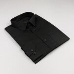 Premium Formal Shirt (Black) - Image 3