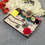 Premium Half Silk Jamdani Saree Combo Set - OFF-White - Image 7