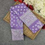 Premium Silk Katan Saree (Blue, Light Pink, Maroon, Black, Lavender) - Image 6