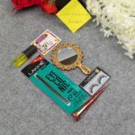 Premium Silk Katan Saree Combo Set - Red - Image 5