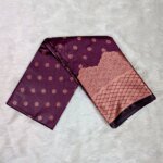 Premium Silk Katan Saree – Exclusive Design (Multiple Colors Available) - Image 3