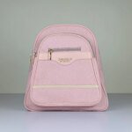 Premium Textured Synthetic Leather Backpack - Image 2