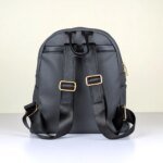 Premium Textured Synthetic Leather Backpack - Image 4