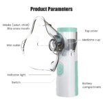 Product details of Portable Mesh Nebulizer JSL-W303 - Image 4
