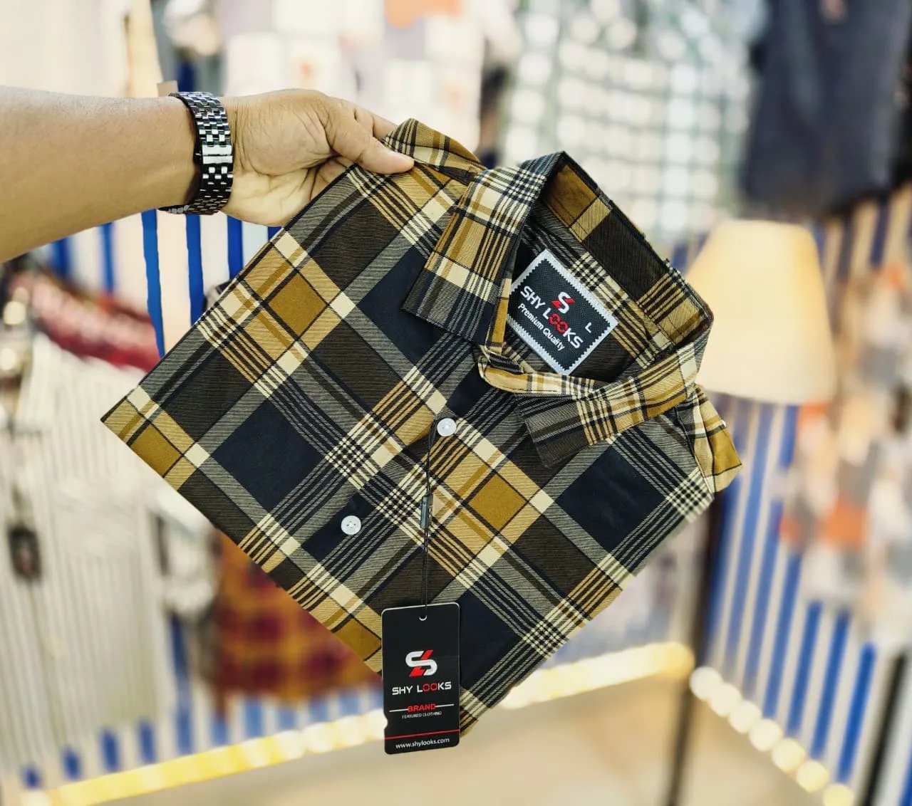 Pure-Cotton-full-Sleeve-Shirt-for-Mens-16 Pure Cotton full Sleeve Shirt for Men's - Image 1