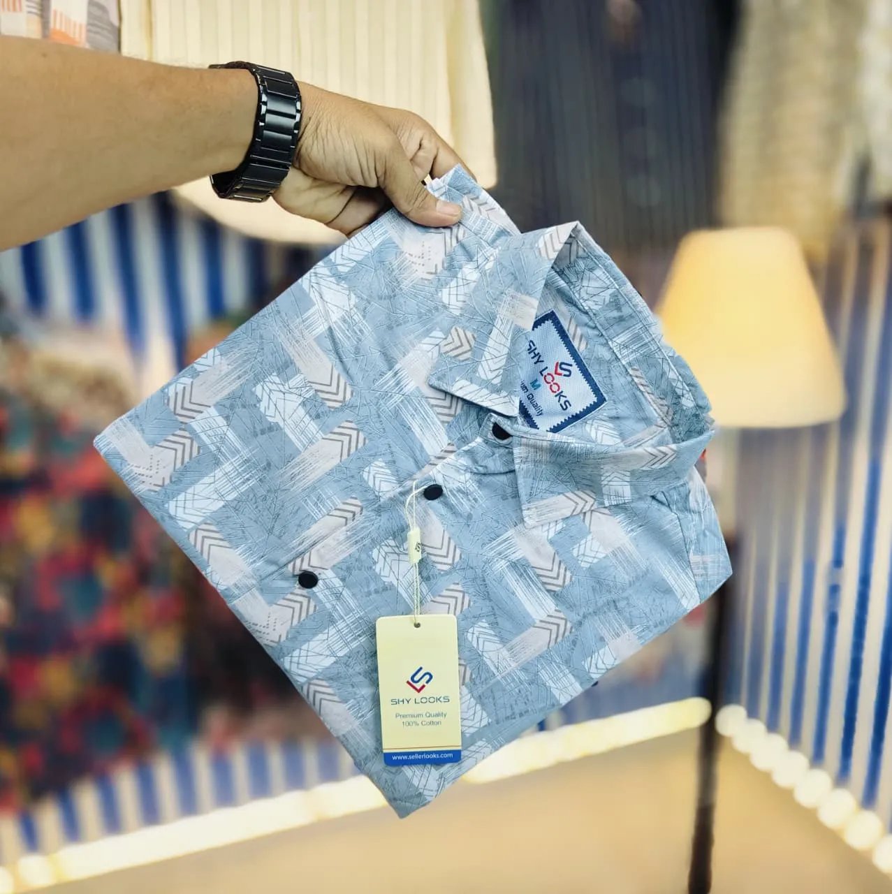 Pure-Cotton-full-Sleeve-Shirt-for-Mens-18 Pure Cotton full Sleeve Shirt for Men's - Image 1