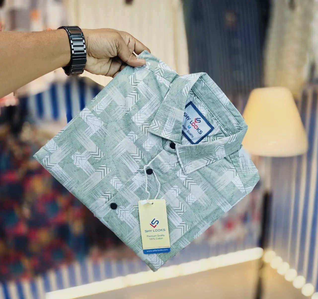 Pure-Cotton-full-Sleeve-Shirt-for-Mens-27 Pure Cotton full Sleeve Shirt for Men's - Image 1