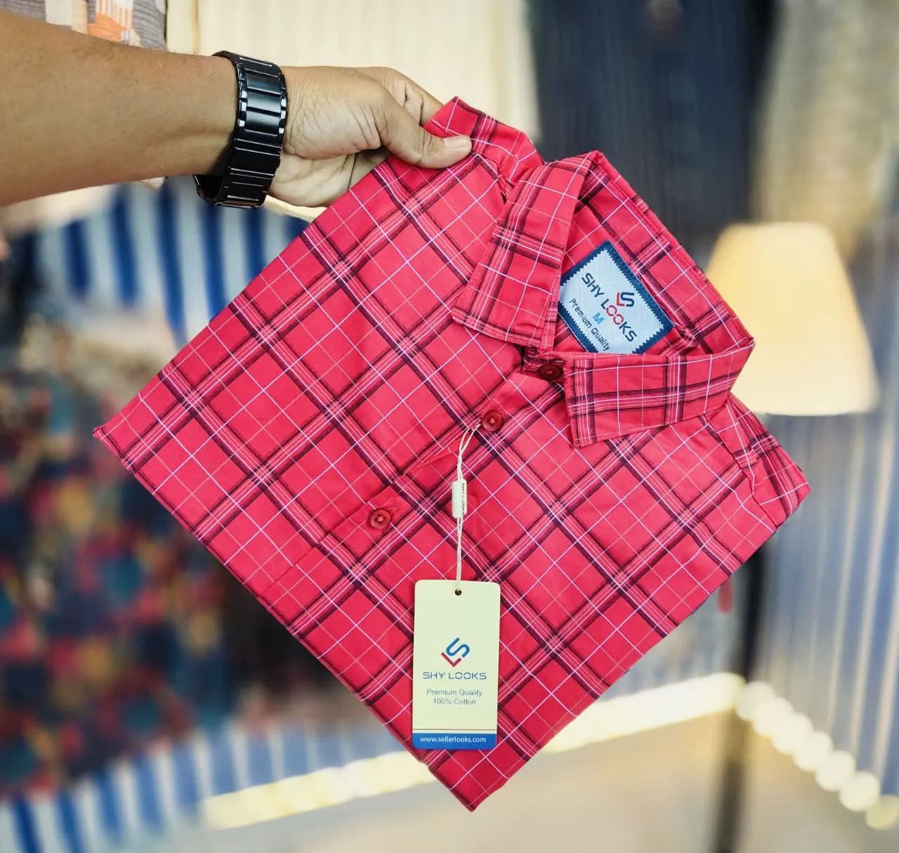 Pure-Cotton-full-Sleeve-Shirt-for-Mens-29 Pure Cotton full Sleeve Shirt for Men's - Image 1