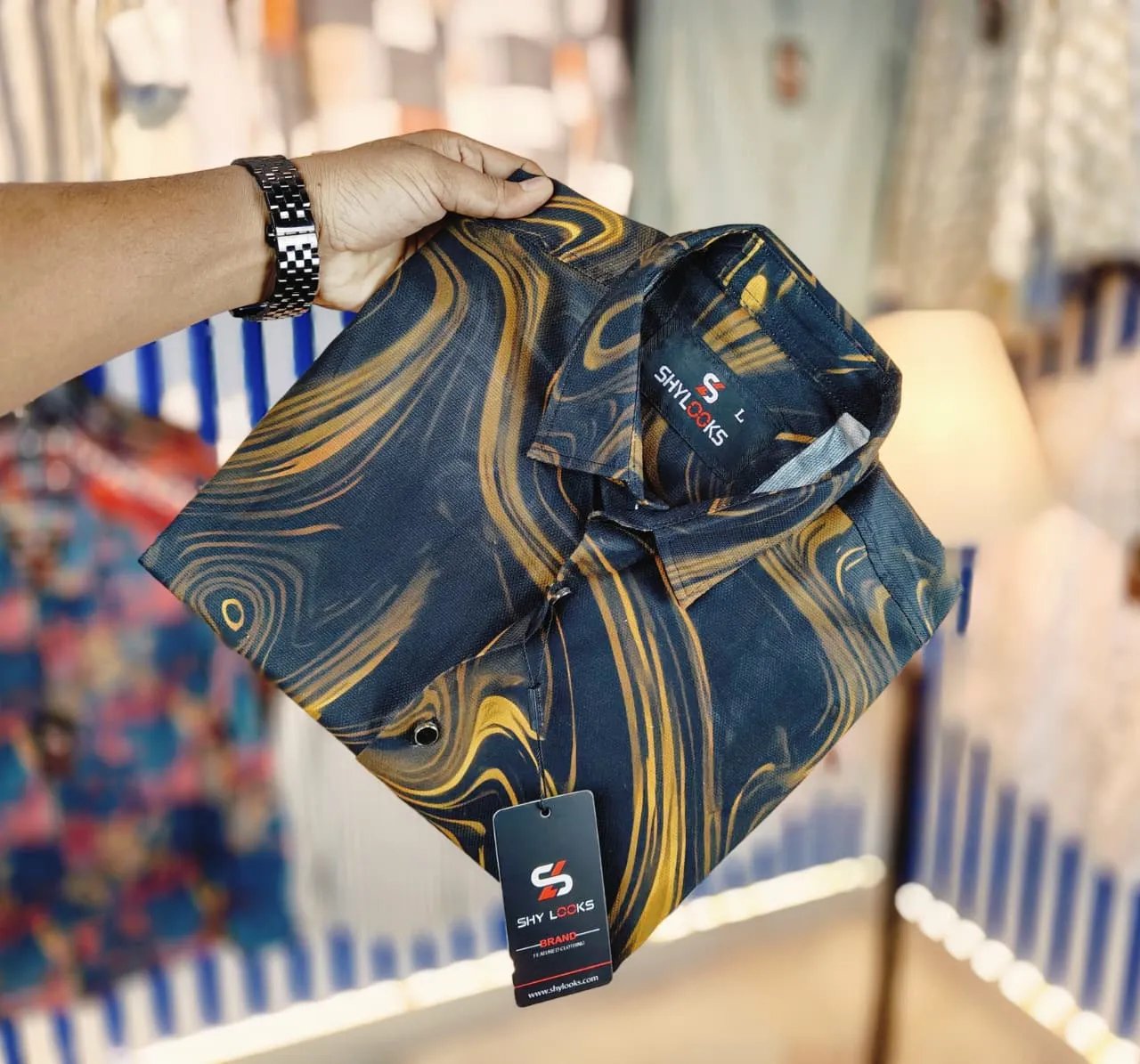 Pure-Cotton-full-Sleeve-Shirt-for-Mens-40 Pure Cotton full Sleeve Shirt for Men's - Image 1