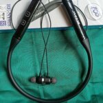 RECRSI RE-NY028 Hanging Neckband Earphone - Black - Image 4