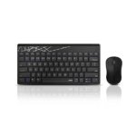 Rapoo 8000S Wireless Keyboard & Mouse Combo – Black - Image 2