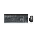 Rapoo 9900M Multi-Mode Wireless Keyboard & Mouse Combo – Black