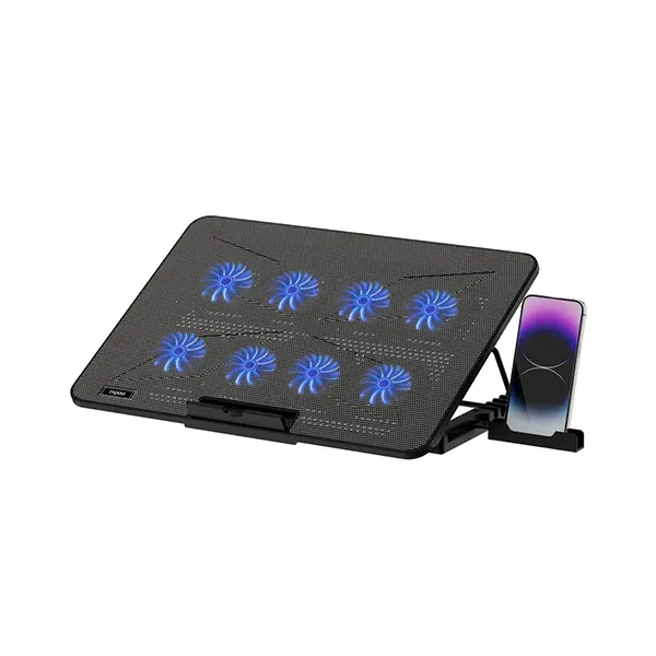 Rapoo-CF300-High-Efficiency-Laptop-Cooling-Pad-–-Black Rapoo CF300 High-Efficiency Laptop Cooling Pad – Black - Image 1