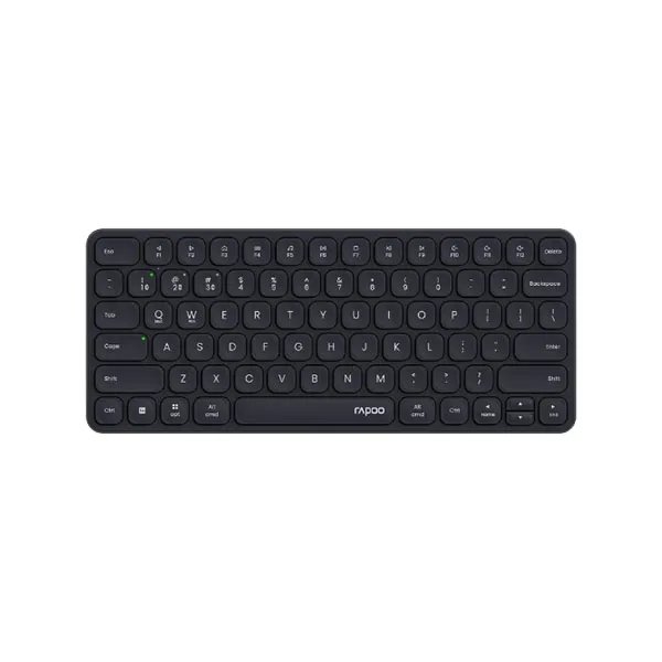 Rapoo-E9050L-Ultra-Slim-Multi-Mode-Wireless-Keyboard-–-Black Rapoo E9050L Ultra-Slim Multi-Mode Wireless Keyboard – Black - Image 1
