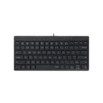 Rapoo NK8000 USB Wired Compact Keyboard – Black - Image 2