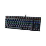 Rapoo V500 Pro 87 Backlit Mechanical Gaming Keyboard – Black - Image 3