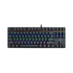 Rapoo V500 Pro 87 Backlit Mechanical Gaming Keyboard – Black - Image 2