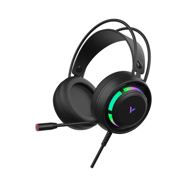 Rapoo-VH360-USB-Gaming-Headset-–-Black Rapoo VH360 USB Gaming Headset – Black - Image 1