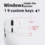 Rapoo VT1 Pro Dual-Mode Gaming Mouse – Black - Image 4