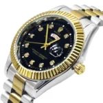 Rolex Quartz Movement Stainless Steel Analog Watch for Men - Image 2