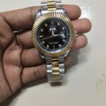 Rolex Quartz Movement Stainless Steel Analog Watch for Men - Image 4