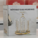 Rotatable Glass Holder Rack