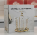 Rotatable Glass Holder Rack - Image 2