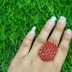 Royal Ruby Cluster Statement Ring - Image 2