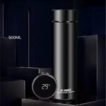 SMART Digital LED Thermal Flask with Temperature Indicator Stainless Steel Flask - Image 3