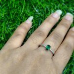 Sapphire Crystal Ring – Premium Silver Finish - Image 5