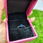 Sapphire Crystal Ring – Premium Silver Finish - Image 8
