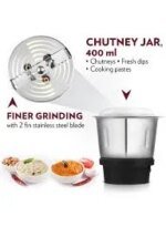 Shama Chutney Attachment," which is an accessory designed for a mixer grinder to prepare chutneys - Image 3