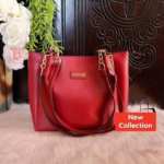 Signature Classic shoulder women's tote bags(maroon) - Image 3
