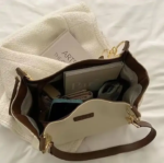 Signature Classic shoulder women's tote bags(maroon) - Image 5