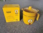 Small Yellow Duck Mini Non-Stick Electric Cooking Pot - Image 3
