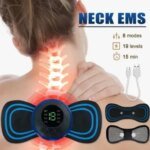Smart Mini Neck Massager Portable Electronic Stick Double - Image 5