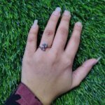 Spinning Heartstone Adjustable Ring - Image 6