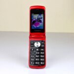 T-Source T203 Dual Display Folding Mobile Phone (RED) - Image 3
