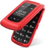 T-Source T203 Dual Display Folding Mobile Phone (RED) - Image 2