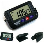 Taksun Ts-613A-2 Car Dashboard Alarm Clock and Stopwatch with Flexible Stand - Image 2